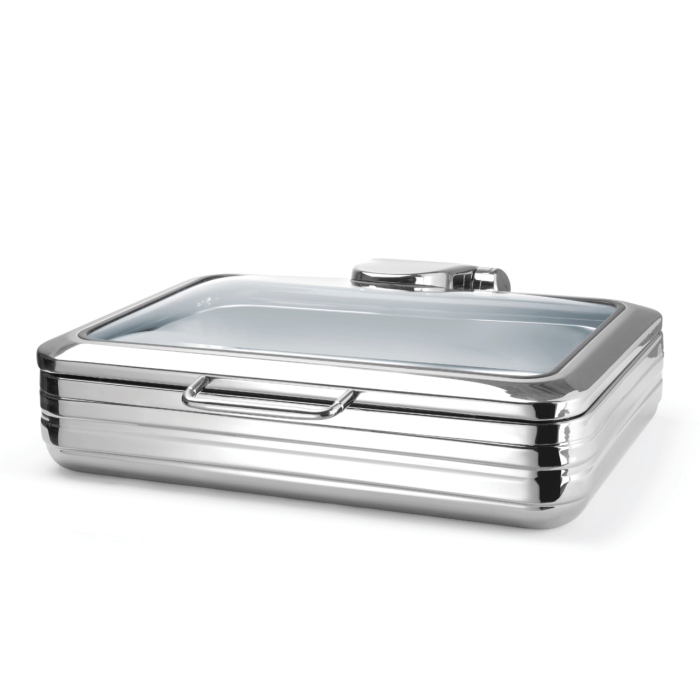 Chafing Dish cu capac de sticla Delux GN 1/1 , Fine Dine - Image 10
