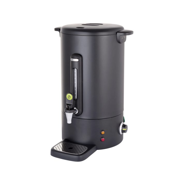 Boiler pentru bauturi fierbinti 9 litri, inox, negru mat, termostat 0-100 gr C, 950 W, Concept Line Hendi, 307x330x(H)450 mm - Image 3