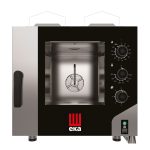 Cuptor pe gaz cu convecție-abur Millennial Smart Gastro, 5x GN 1/1 - control electromecanic, Eka, 230V/300W, 9300kW, 730x855x(H)801mm