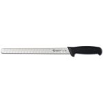 Cutit Supra pentru somon, Ambrogio Sanelli, lama canelata, (L) 420 mm