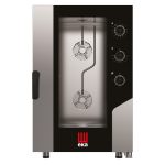 Cuptor cu convectie si abur Millenial SmartGastro pentru gastronomie 11 tavi GN 1/1, control electromecanic, 400V/15400W, 730x855x1130(h)mm
