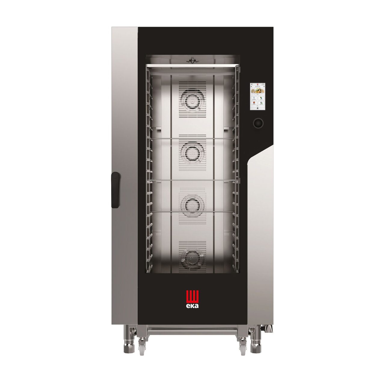 60209476_BIG.jpg Cuptor electric cu convecție-abur Millennial Touch Screen Gastro cu sistem de curățare, 20x GN 1/1 - control electronic, EKA, 400V/31000W, 930x1035x(H)1900mm - Image 1