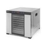 Deshidrator alimente Hendi Profi Line, 1000 W, 10 tavi, Temperatura reglabila 35-75?C, Gri - Image 2