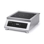 Plita cu inductie profesionala, Hendi Profi Line, model 5000 D ,putere 5000 W, control digital, corp inox, 39,8 cm x51,5 cm x16,8 cm inaltime - Image 2