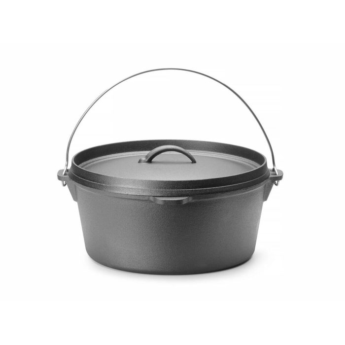 Oala din fonta, HENDI, 7,2 L negru, ø310x(H)155mm - Image 4