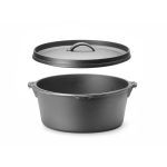 Oala din fonta, HENDI, 7,2 L negru, ø310x(H)155mm - Image 3