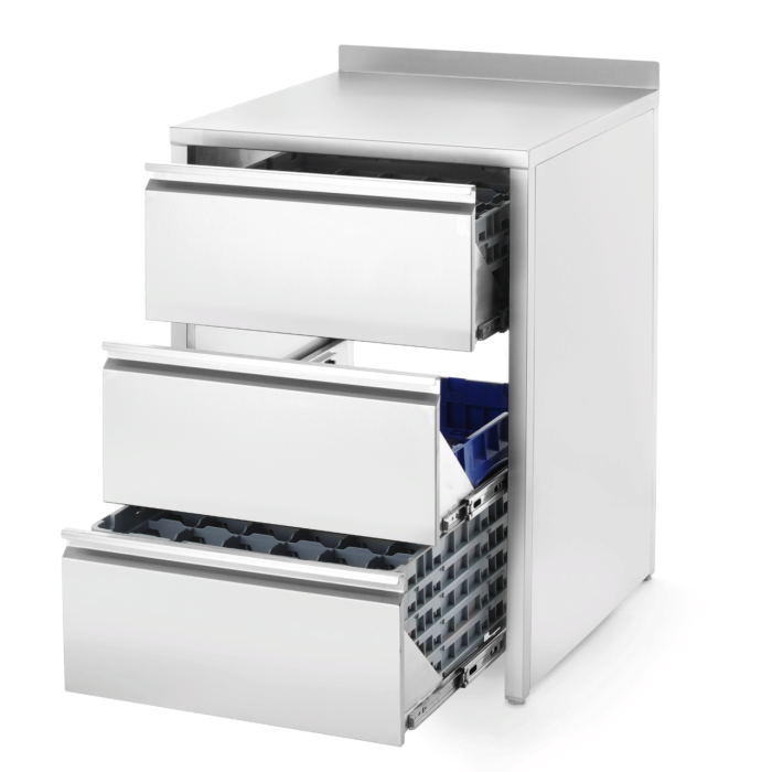 Modul cu 3 rafturi cu acțiune rapidă, Oxygen 600x650x(H)900 mm, Barmatic - Image 9