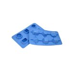 Forme asortate din silicon durabil pentru cuburi de gheata, Hendi, 19x10.5x(H)3 cm, potrivita si pentru uz profesional - Image 3