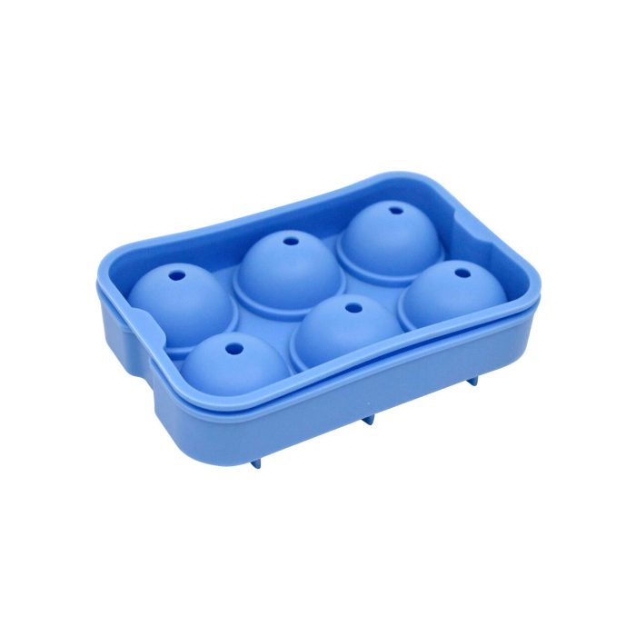 Forma din silicon durabil pentru cuburi de gheata tip bila, Hendi, 18x12.5x(H)5 cm, potrivita si pentru uz profesional - Image 3