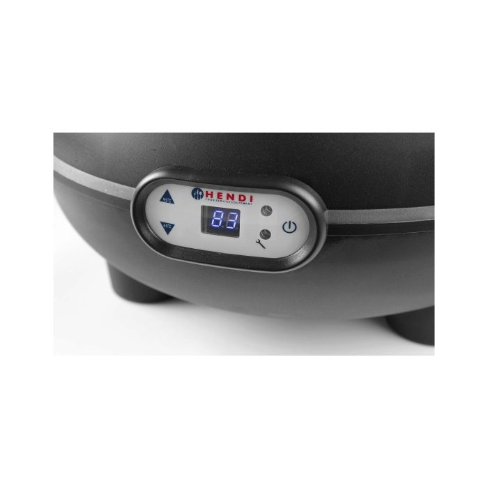 Incalzitor supa, electric, 450 W, 8 litri, izoltat termic, vas supa din inox 18/8, vas apa din aluminiu, termostat reglabil, panou digital, alarma nivel scazut de apa, 370x(H)300 mm - Image 5