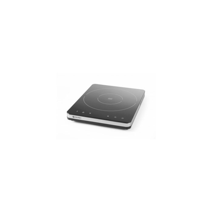 Plita cu inductie profesionala, Hendi, model 2000W, control digital, corp inox, 296x370x(H)42mm - Image 4