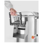 Masina pentru curatat cartofi, cap. 18kg/28L, productivitate 240-360kg/h,1100W, 220v, 622x540x(h)997mm - Image 4