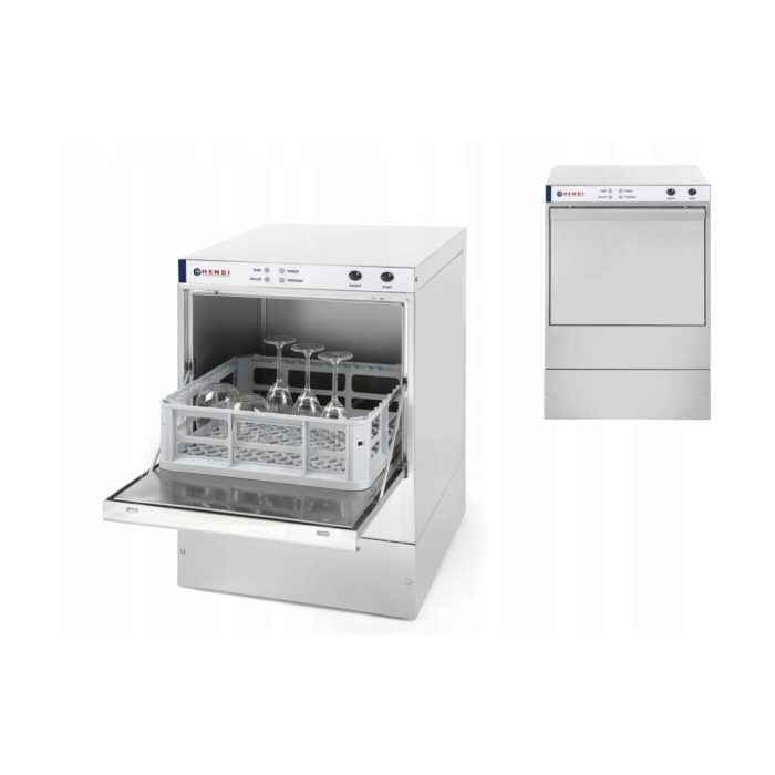 Masina de spalat pahare K40 - cu pompa de scurgere , 230V, dimensiune 470x510x(H)710 mm - Image 4