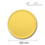 Farfurie pentru pizza speciala galbena,Hendi, ø330 mm - Image 3