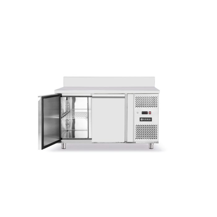 Masa rece cu 2 usi profesionala, inox, ARKTIC by Hendi Profi Line, interval temperatura -2/+8 gr C, 250W, 136x70x(H)85 cm - Image 3