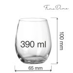 Pahar Cantare lowball, 390ml Fine Dine - Image 8