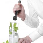 Agitator Hendi, pentru bar, MUDDLER , din polipropilenă neagră - Image 5