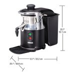 Storcator Otto HJE960-CE otto™ 1200W, Hamilton Beach, 322x638x(H)527mm - Image 11