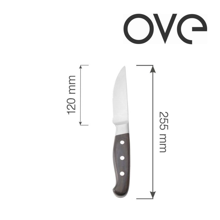 Cutit jumbo pentru friptura Corfu, OVE, 255 mm, set de 6 buc. - Image 10