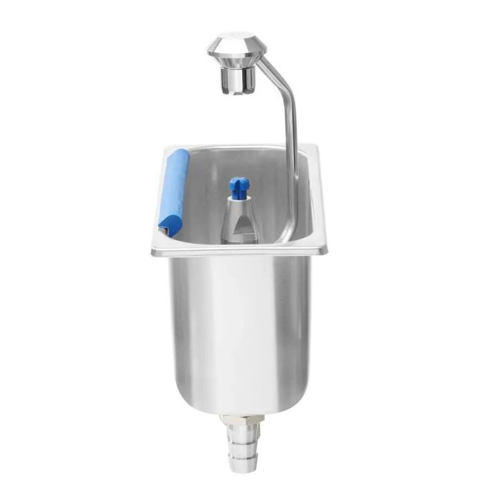Sistem de spalare HENDI pentru accesorii preparare inghetata, Stöckel, 220x120x(H)90 mm - Image 2