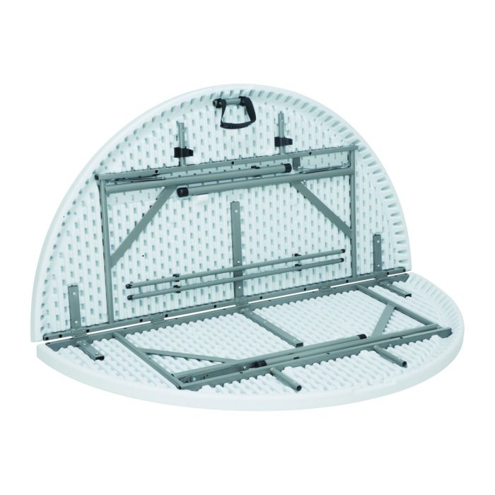 Masa pliabila tip valiza, pentru bucatarie sau bufet, 1500x(h)740 mm, blat polietilena, Hendi - Image 3
