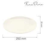 Farfurie intinsa Crema 250 mm Fine Dine - Image 6