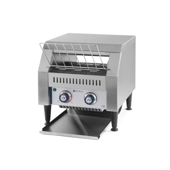 Toaster / prajitor paine profesional tip tunel, 2240 W, corp inox, Hendi, 418x368x(H)387 mm - Image 2