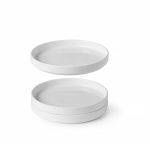 Platou cu margine înaltă Oslo, HENDI, albă, ⌀280x(H)26mm - Image 3