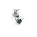 Carucior pentru debarasare tavi, cu roti, capacitate dubla 2 x 15 tavi GN 1/1 (530x325 mm), Hendi, compact, din inox, 798x610x(H)1710mm - Image 3
