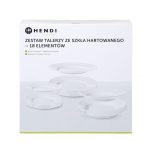 Set de farfurii EVERYDAY , 18 piese,Hendi,Ø 225mm, Ø245mm, Ø195 mm - Image 4