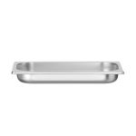 Tava Hendi cu baza perforata Gastronorm GN 1/3 40 mm 1.2 lt - gama Profi Line, otel inoxidabil - Image 2