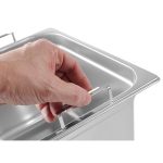 Tava Gastronorm GN 1/1, cu manere ergonmice, HENDI, GN 1/1, 28L, (H)200mm - Image 3