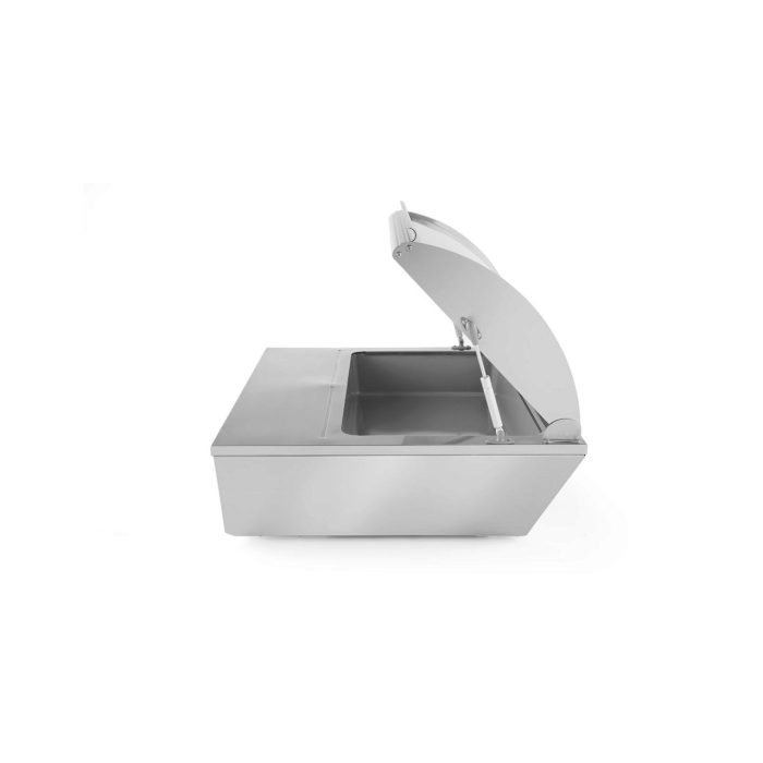 Vitrina frigorifica de prezentare salate, 67 lt, interval temp. 0-12 gr C, 105 W, corp inox, ARKTIC by Hendi, 767x612x(H)328 mm, Clasa energetica C - Image 6