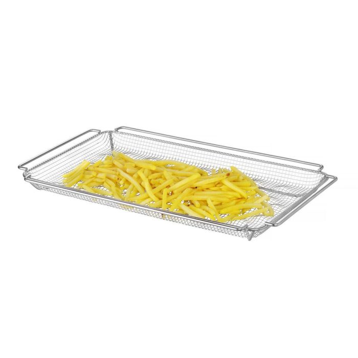 Coș pentru coacere cartofi prăjiți, ondulat CONVECTOMAT FRY, HENDI, GN 1/1, 530x325x(H)40mm - Image 2