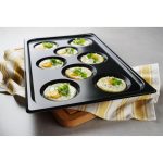 Tava pentru oua, cu invelis antiaderent CONVECTOMAT EGGPLATE, HENDI, GN 1/1, Negru, 530x325x(H)26mm - Image 2