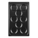 Tava pentru oua, cu invelis antiaderent CONVECTOMAT EGGPLATE, HENDI, GN 1/1, Negru, 530x325x(H)26mm - Image 4