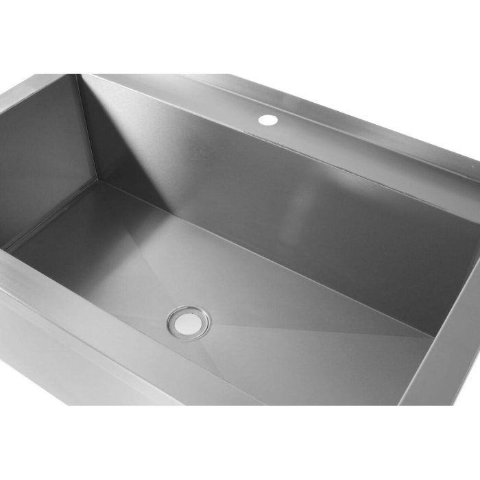 Masa cu un singur bazin - sudata, adancime: 700 mm, bazin: 300 mm., HENDI, Profi Line, 1000x700x(H)850mm - Image 2
