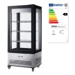 Vitrina frigorifica de prezentare interval temp. 2?/6?C, 500 W, corp inox, ARKTIC by Hendi, 850x650x(H)1908 mm, Clasa energetica C - Image 7