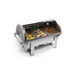 Chafing dish capac rolltop Gastronorm GN1/1, inox, 59x34x(H)40 cm, Model Hendi Rental-Top - Image 3