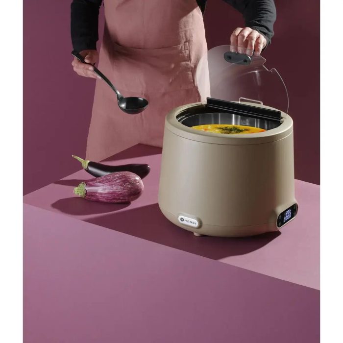 Fierbator pentru supa UNIQ, HENDI, 8L, Bej, 220-240V/500W, ø365x(H)325mm - Image 13