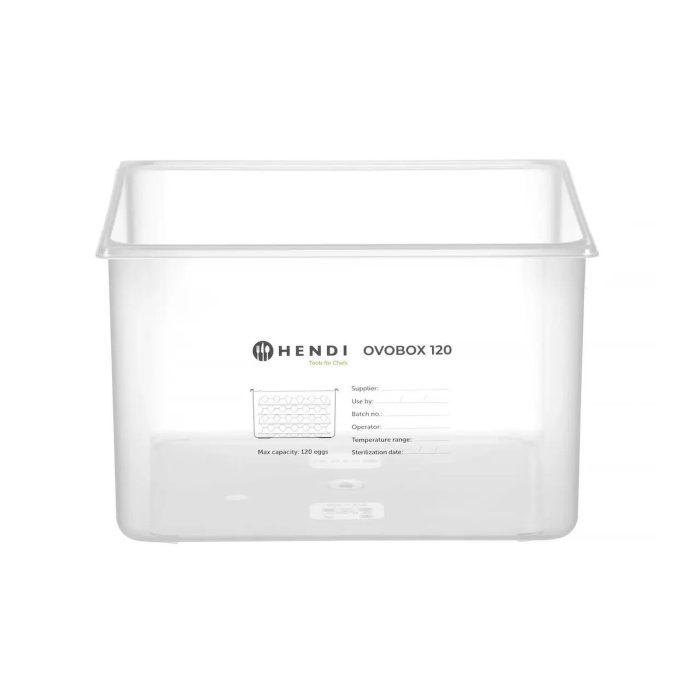 OVOBOX 120 HENDI - recipient oua GN2/3 + 8 tavi pentru oua, 18L, 355x325x(H)200mm - Image 2