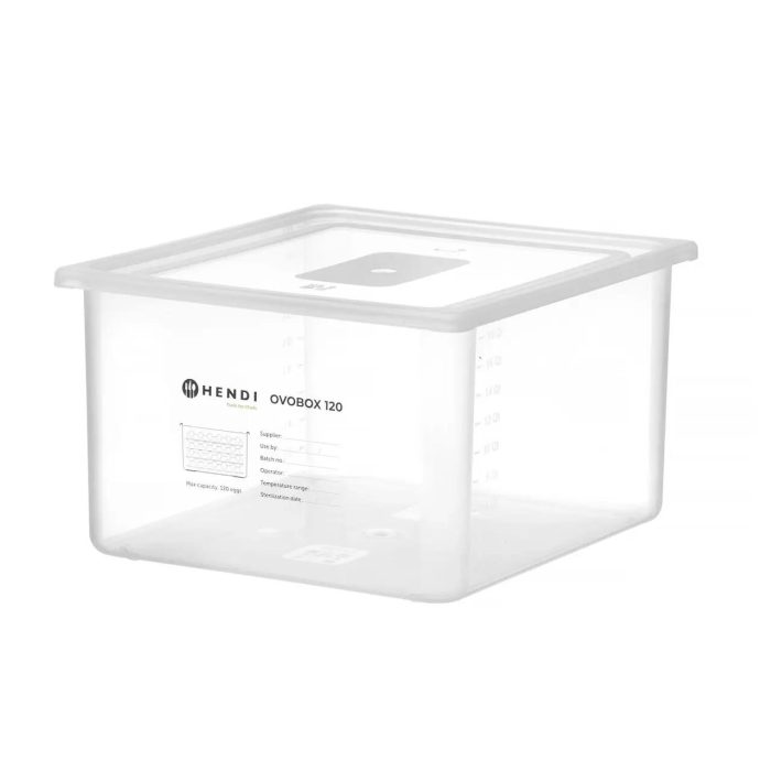 OVOBOX 120 HENDI - recipient oua GN2/3 + 8 tavi pentru oua, 18L, 355x325x(H)200mm - Image 4