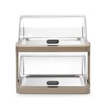Display racire rolltop bej dublu, cu 4 elemente de racire - Image 2