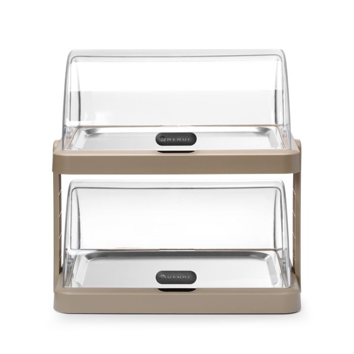 Display racire rolltop bej dublu, cu 4 elemente de racire - Image 2