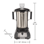 Mixer de bucătărie Expeditor™ 4l, Hamilton Beach Commercial - Image 17