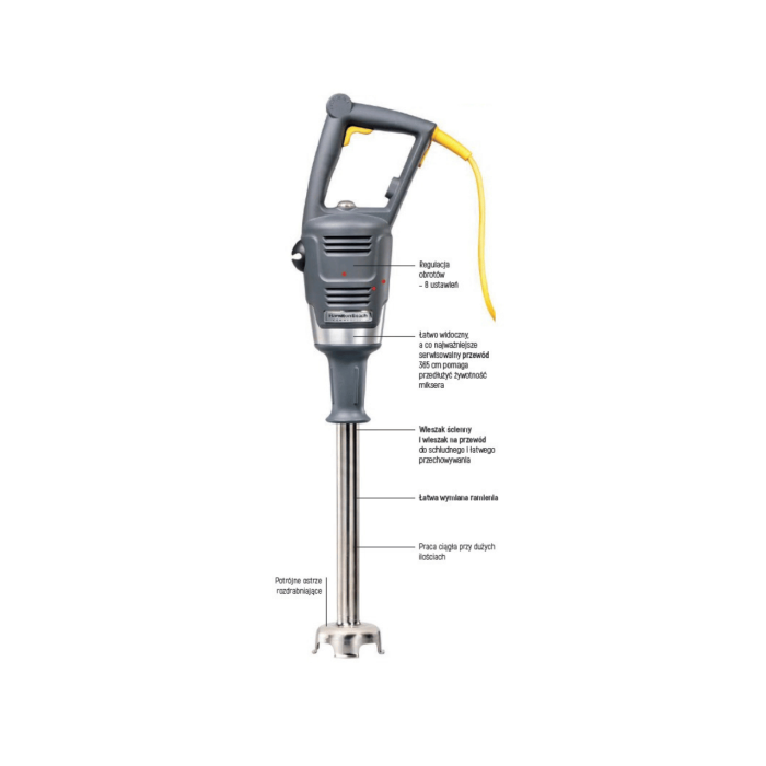Blender cu imersie HMI021-CE BigRig™ 1000x216 mm, Hamilton Beach Commercial - Image 21