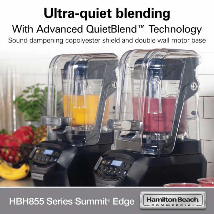 Blender cu protectie fonica Summit® Edge HBH855-CE, Hamilton Beach Commercial - Image 14