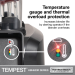 Blender pentru barman Tempest® HBH650R-CE 1,8 l 1200 W, Hamilton Beach Commercial - Image 19