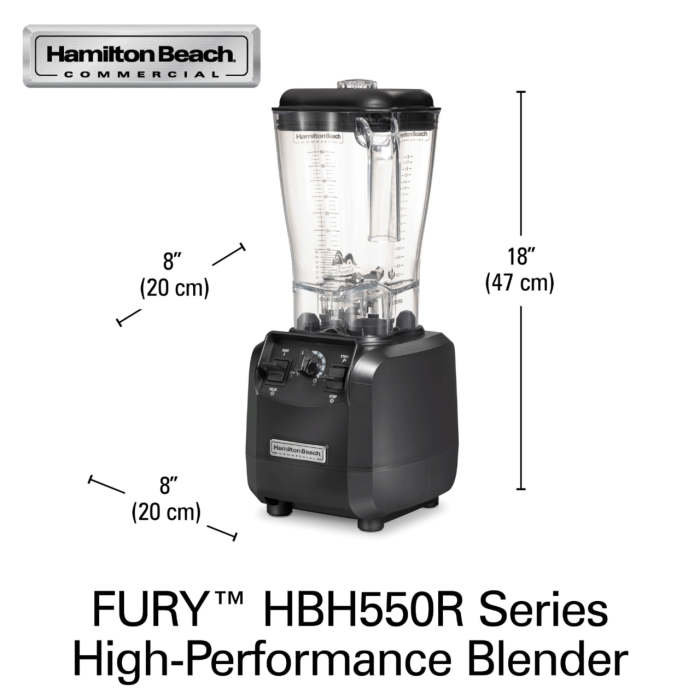 Blender barman Fury® HBH550R-CE 1,8 l 880 W, Hamilton Beach Commercial - Image 19