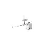 Masina de tocat carne, 2 discuri tocare de 6 si 8 mmm din inox, cutit din inox, melc din inox, tub pentru impingere, Hendi Top Line, 250 Kg/ora, corp inox, palnie inox chirurgical 304, 900 W - Image 3